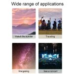 16x52 hochauflösendes Monokular-Teleskop für die Vogelbeobachtung im Freien, 16x52 Prism, 16x52 Green Film, 16x52 without Bag, 16x52 with Clip+Tripod – Bild 8