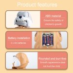 Niedliche Welpen-Münzensparkasse für Kinder, automatisches rollendes Geldglas, Einzahlungsautomat, Geschenk, 15 x 16 x 23cm – Bild 8