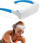 SAD Lichttherapiebrille Tragbare UV-freie blaue und weiße LED-Lichttherapielampe, English Version, Japanese Version – Bild 2