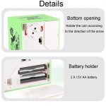 Cartoon Dinosaurier Spardose Geschenk Kinder Münze Spardose Spielzeug Ornament, 12.5 x 10.5 x 9.5cm – Bild 4