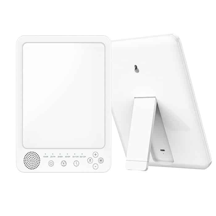 Simulierte Sonnenlichtlampe, weiße Geräusche, Maschine, trauriges Therapielicht mit Timer – Bild 2