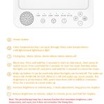 Simulierte Sonnenlichtlampe, weiße Geräusche, Maschine, trauriges Therapielicht mit Timer – Bild 8