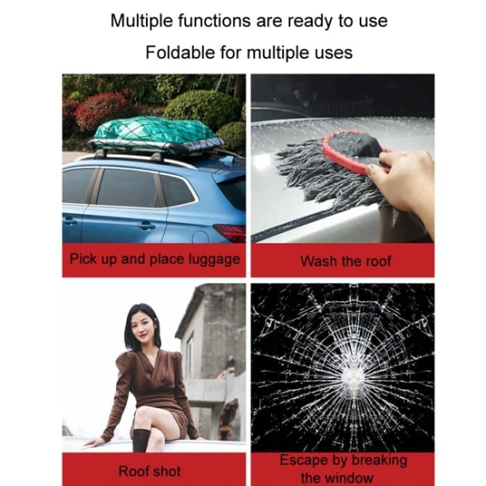 Für SUV-Autounterstützung beim Einsteigen in das Auto-Hakenpedal, Silver, Black, Orange with Broken Window, Black with Broken Window, White with Broken Window – Bild 4