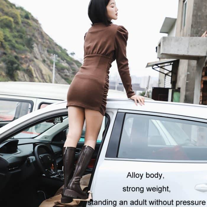 Für SUV-Autounterstützung beim Einsteigen in das Auto-Hakenpedal, Silver, Black, Orange with Broken Window, Black with Broken Window, White with Broken Window – Bild 6