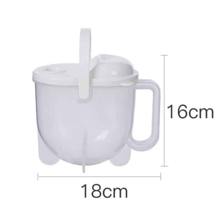 Home Kitchen Reiswaschsieb Reiswascher Konvektions-Reispfanne aus Kunststoff – Bild 2