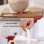 Home Kitchen Reiswaschsieb Reiswascher Konvektions-Reispfanne aus Kunststoff – Bild 4