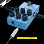 M-VAVE Gitarren-Monoblock-Effekte, digitale Modellierung, Reverb-Effekte, MINI-UNIVERSE – Bild 7