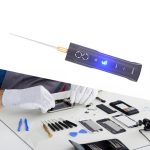 BAKU BK-R12 Elektrischer Kleberentferner Telefonreparatur OCA Kleberentfernungswerkzeug mit Licht