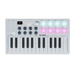M-VAVE SMK-25 USB-MIDI-Keyboard-Controller mit 8 Back-Drum-Pads, M-VAVE SMK-25