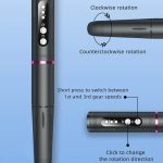 HX-08 Tragbarer Maniküre-Entferner und Polierer mit USB-Aufladung für Heim-Nagelkunstwerkzeuge, HX-08 (Grey) – Bild 7