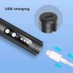 HX-08 Tragbarer Maniküre-Entferner und Polierer mit USB-Aufladung für Heim-Nagelkunstwerkzeuge, HX-08 (Grey) – Bild 8