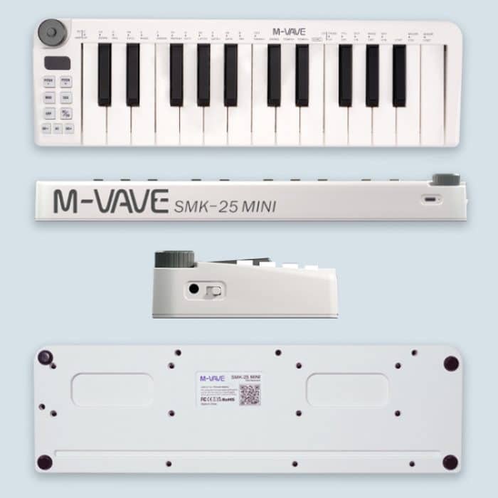 M-VAVE SKM-25MINI Digitales elektronisches Klavier, 25 Tasten, Musikinstrument, MIDI-Tastatur-Controller – Bild 4