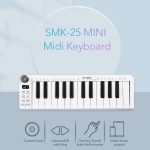 M-VAVE SKM-25MINI Digitales elektronisches Klavier, 25 Tasten, Musikinstrument, MIDI-Tastatur-Controller – Bild 6