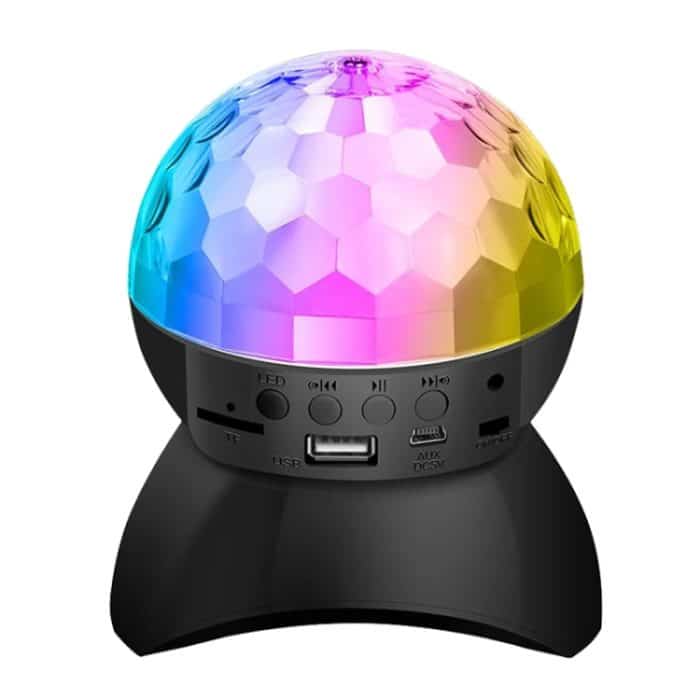 Home LED Magic Ball Lights Bounce Ambient Lamps Room Sound Lights Balls, Charging Model Black, Charging Model White, Plug-in Model Black, Plug-in Model White – Bild 1