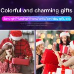 Home LED Magic Ball Lights Bounce Ambient Lamps Room Sound Lights Balls, Charging Model Black, Charging Model White, Plug-in Model Black, Plug-in Model White – Bild 12