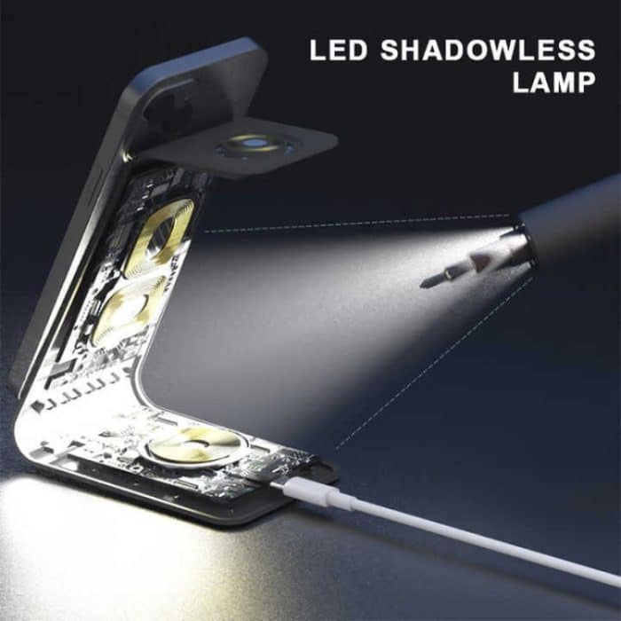 BAKU Elektro-Schraubendreher-Set für Arbeitsplatte, 280 U/min/min, 0,35 Nm, mit 20 Bits – Bild 7