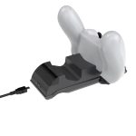 Für PS4 Slim / Pro Gamepad Docking Ladegerät Controller Dual Ladegerät mit Display Lichter, For PS4 (Black), For PS4 (White) – Bild 3