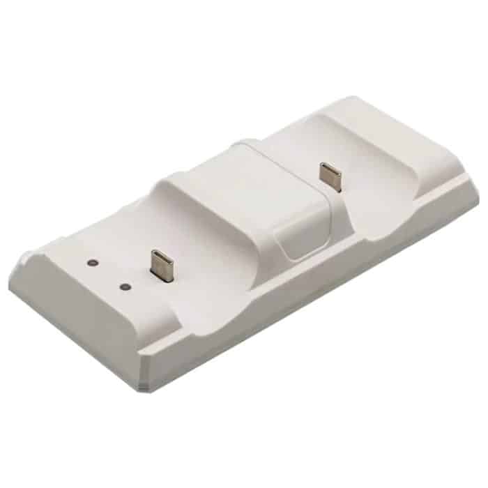 Für PS5 Controller Dock Ladegerät Gamepad Dual Port Schnellladegerät, For PS5 (White), For PS5 (Black) – Bild 1