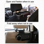 Kfz-Wasserbecherhalter, Getränkehalter, Auto-Rücksitz-Halterung – Bild 5