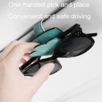Kfz-Schatten-Brillenhalter, Auto-Visier, Sonnenbrille und Ticket-Organizer – Bild 3