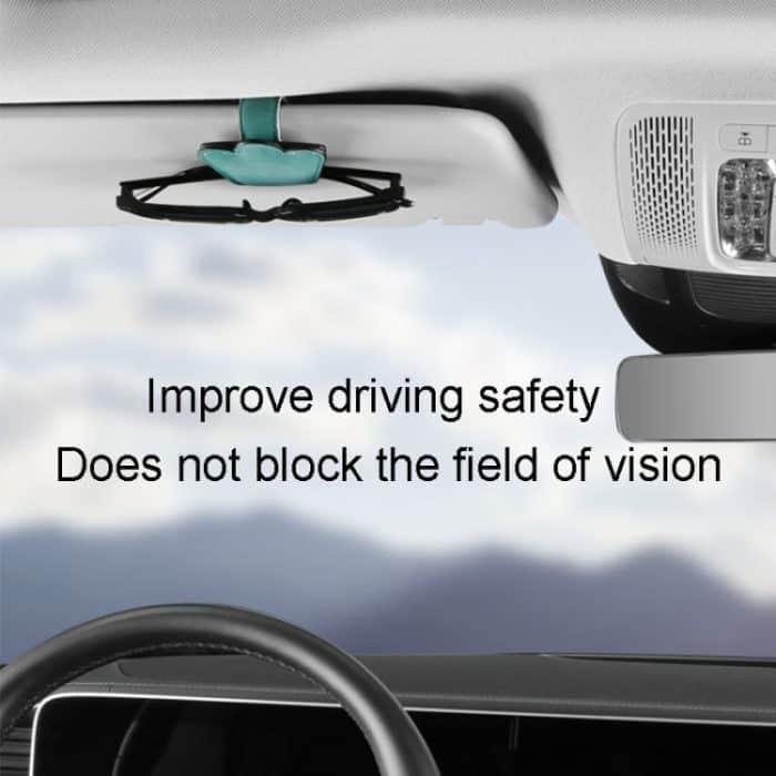 Kfz-Schatten-Brillenhalter, Auto-Visier, Sonnenbrille und Ticket-Organizer – Bild 4