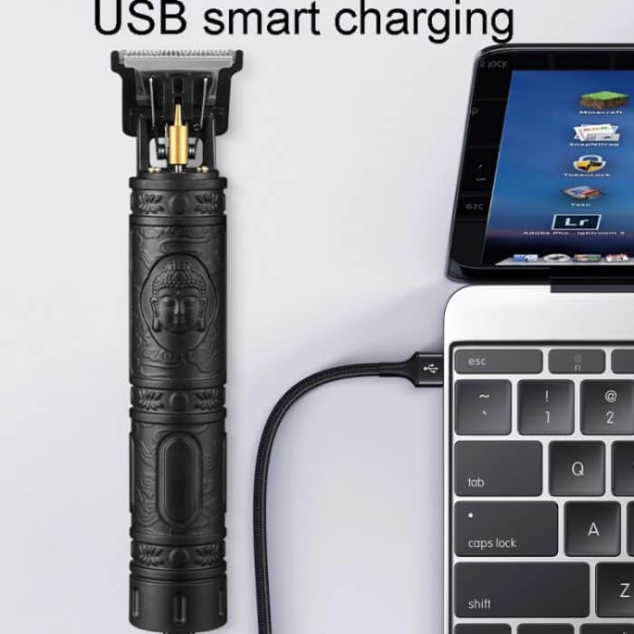 Haarschneidemaschine Beauty Power Fader Elektrische Haarfriseurschere, Buddhas Head, Dragon And Phoenix – Bild 3