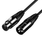 JINGHUA Mikrofonkabel, XLR-Stecker auf Buchse, symmetrisches Kabel, Mischpult, Verstärker, Audiokabel, 1.5M, 3M, 5M, 10M