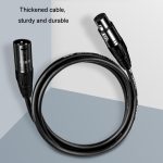 JINGHUA Mikrofonkabel, XLR-Stecker auf Buchse, symmetrisches Kabel, Mischpult, Verstärker, Audiokabel, 1.5M, 3M, 5M, 10M – Bild 4