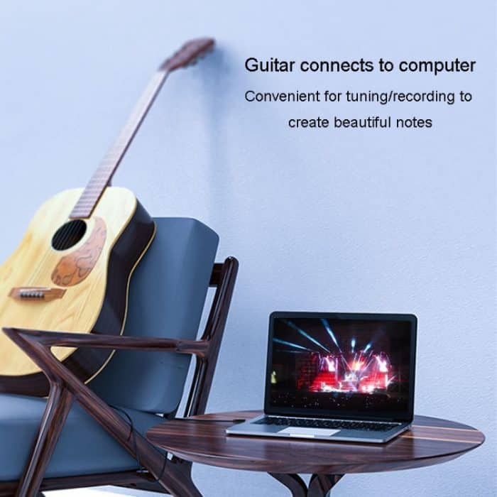 JINGHUA 3,5 mm bis 6,5 mm Audiokabel, Verstärker, Gitarre, 6,35 mm Kabel, 0.5m, 1.5m, 3m, 5m – Bild 10