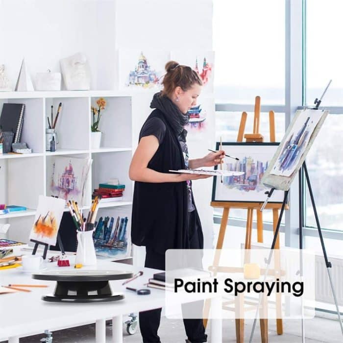 11-Zoll-Kuchendrehteller, drehbarer runder Kuchenständer, rutschfeste DIY-Kuchendekorationswerkzeuge – Bild 6