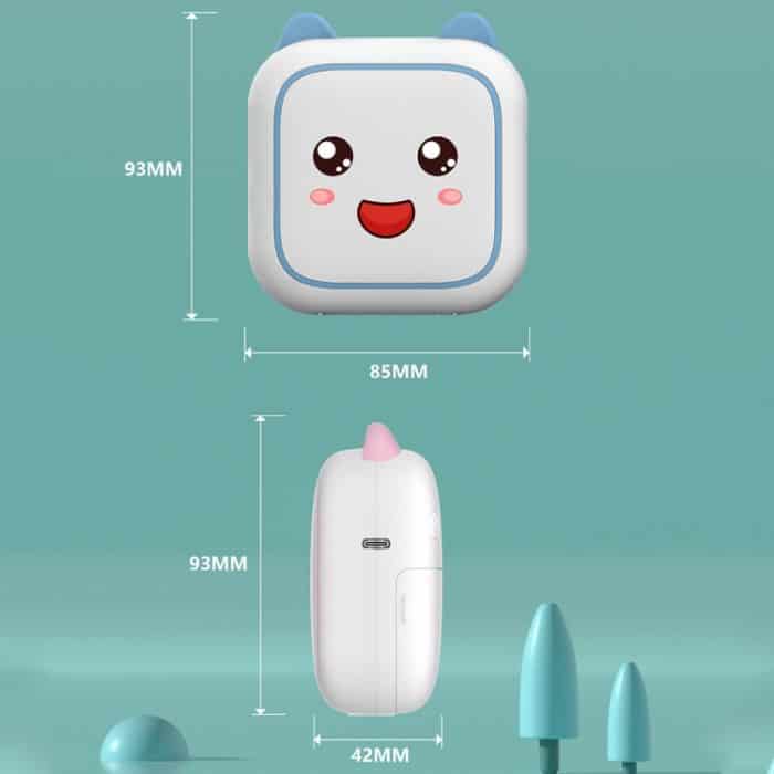 C26 Mini tragbarer Bluetooth-Fotoetiketten-Thermodrucker, Blue+1 Paper, Pink+1 Paper, Blue+5 Paper, Pink+5 Paper, Blue+5 Stickers, Pink+5 Stickers, Blue+10 Paper, Pink+10 Paper, Blue+5 Paper+5 Stickers+3 Color Paper, Pink+5 Paper+5 Stickers+3 Color Paper – Bild 3