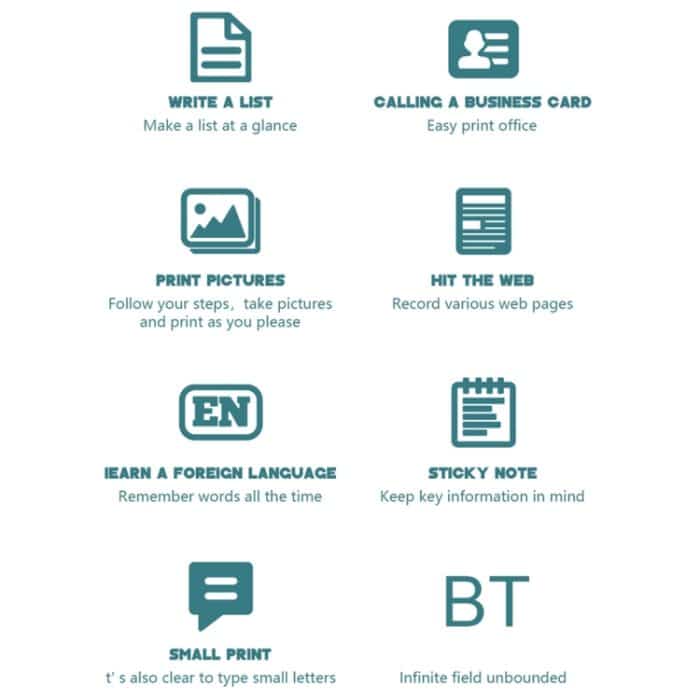 C26 Mini tragbarer Bluetooth-Fotoetiketten-Thermodrucker, Blue+1 Paper, Pink+1 Paper, Blue+5 Paper, Pink+5 Paper, Blue+5 Stickers, Pink+5 Stickers, Blue+10 Paper, Pink+10 Paper, Blue+5 Paper+5 Stickers+3 Color Paper, Pink+5 Paper+5 Stickers+3 Color Paper – Bild 4