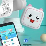 C26 Mini tragbarer Bluetooth-Fotoetiketten-Thermodrucker, Blue+1 Paper, Pink+1 Paper, Blue+5 Paper, Pink+5 Paper, Blue+5 Stickers, Pink+5 Stickers, Blue+10 Paper, Pink+10 Paper, Blue+5 Paper+5 Stickers+3 Color Paper, Pink+5 Paper+5 Stickers+3 Color Paper – Bild 5