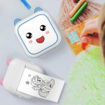 C26 Mini tragbarer Bluetooth-Fotoetiketten-Thermodrucker, Blue+1 Paper, Pink+1 Paper, Blue+5 Paper, Pink+5 Paper, Blue+5 Stickers, Pink+5 Stickers, Blue+10 Paper, Pink+10 Paper, Blue+5 Paper+5 Stickers+3 Color Paper, Pink+5 Paper+5 Stickers+3 Color Paper – Bild 7