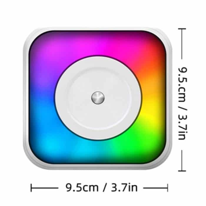 Tragbarer Mini-Bluetooth-Drucker mit RGB-Licht, tintenloser Dokumentenetikettendrucker, with 1-Roll Paper, with 5-Rolls Paper, with 5-Rolls Stickers, with 5 Paper+5 Stickers+3 Color Paper – Bild 3