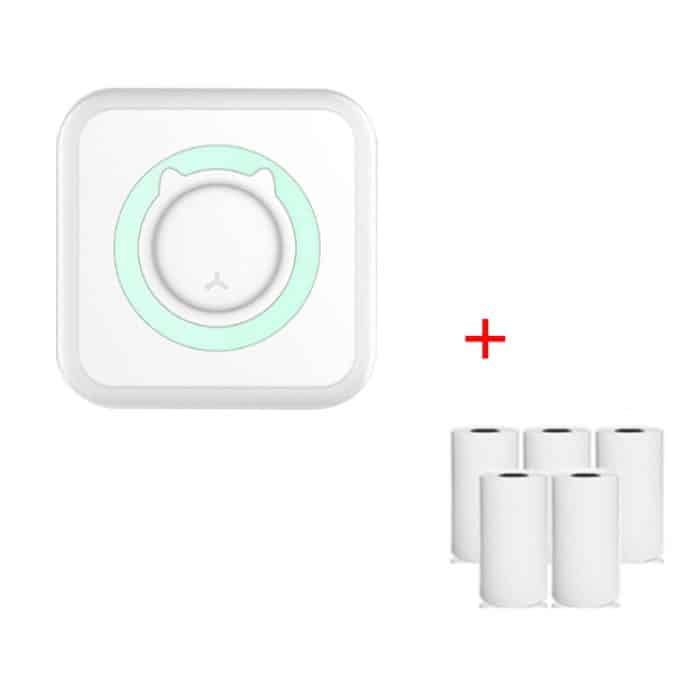 TBD0604300801.jpg C15 Mini Student Bluetooth Tintenloser Fotoetiketten-Thermodrucker, Green+5 Paper, Pink+5 Paper, Green+5 Stickers, Pink+5 Stickers, Green+10 Paper, Pink+10 Paper, Green+5 Stickers+5 Paper, Pink+5 Stickers+5 Paper, Green+5 Stickers+5 Paper+3 Color Paper... – Bild 1