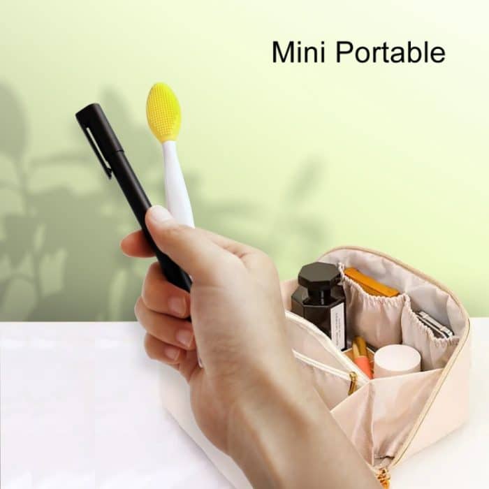 Silikon-Reinigungsbürste Beauty Tool Doppelseitige Nase zum Reinigen von Mitesserentfernern – Bild 5