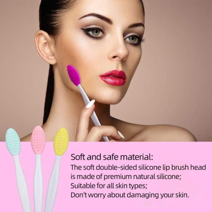 Silikon-Reinigungsbürste Beauty Tool Doppelseitige Nase zum Reinigen von Mitesserentfernern – Bild 7