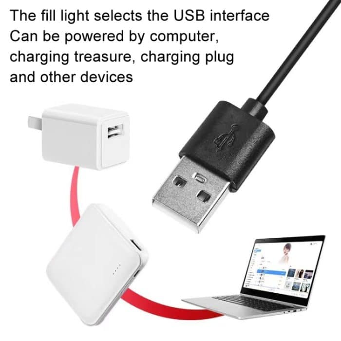 Runde Platte Desktop Handy Live Streaming Halter 6 Zoll Fülllicht Selfie Tragbarer Halter, Double-machine Position – Bild 6