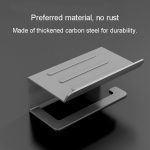 Edelstahl-Badezimmerrollenpapierhalter, No-Punch-Handy-Aufbewahrungsregal, Phone Rack (White), Paper Rack (White）, Phone Rack (Black), Paper Rack (Black), Phone Rack (Gray), Paper Rack (Gray) – Bild 4