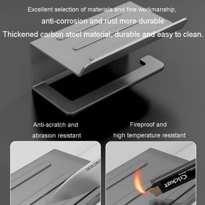 Edelstahl-Badezimmerrollenpapierhalter, No-Punch-Handy-Aufbewahrungsregal, Phone Rack (White), Paper Rack (White）, Phone Rack (Black), Paper Rack (Black), Phone Rack (Gray), Paper Rack (Gray) – Bild 9