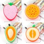 Obstmodell, verdicktes Schwamm-Geschirrtuch, Lappen-Geschirrtuch, strawberry, Mango, Cantaloupe, Orange – Bild 3