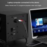 JINGHUA 3,5 mm auf 2RCA-Audiokabel, Spielekonsole, Outdoor-Audio-Verbindungskabel, 1.5m, 3m, 5m, 10m, 15m, 20m, 30m – Bild 11