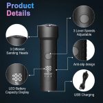 Elektrisches Fußfeilen-Pediküre-Set, wasserdichter Fuß-Hornhautentferner, White, Kit 1 White, Kit 2  White, Matte Black, Kit 1 Black, Kit 2  Black – Bild 8