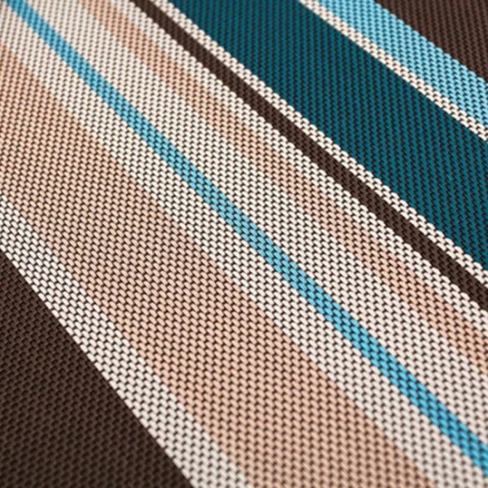 PVC-isolierte Tischsets, Untersetzer, gestreifte Besteckunterlage – Bild 5