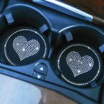 Auto-Runde Love Diamond Honeycomb Anti-Rutsch-Untersetzer – Bild 3