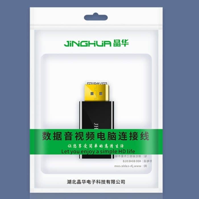 JINGHUA DP-Stecker auf HDMI-Buchse, Adapter, Video-Audio-Anschluss, 1080P Universal Version, 4K Universal Version – Bild 14