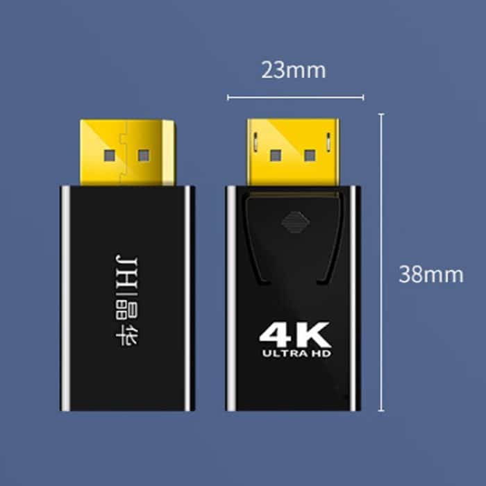 JINGHUA DP-Stecker auf HDMI-Buchse, Adapter, Video-Audio-Anschluss, 1080P Universal Version, 4K Universal Version – Bild 5