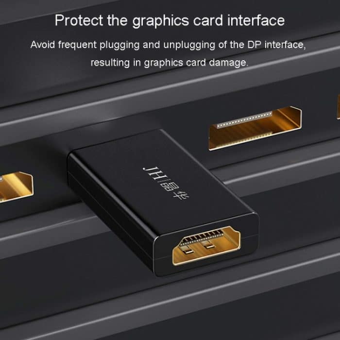 JINGHUA DP-Stecker auf HDMI-Buchse, Adapter, Video-Audio-Anschluss, 1080P Universal Version, 4K Universal Version – Bild 7