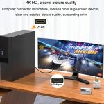 JINGHUA DP-Stecker auf HDMI-Buchse, Adapter, Video-Audio-Anschluss, 1080P Universal Version, 4K Universal Version – Bild 8